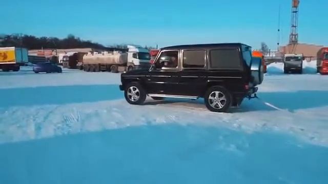 Туарег против крузака и гелика.