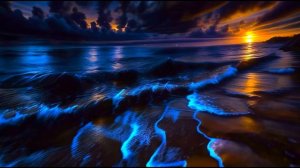 Glowing Shore - 1 hour - 4K ULTRA HD 60fps