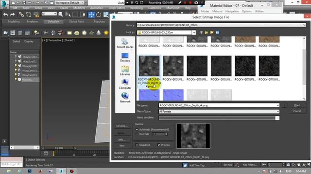 Real Displacement Textures Vray смотреть онлайн