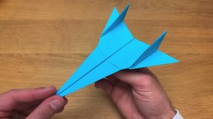 САМОЛЕТИК БУМАЖНЫЙ ОРИГАМИ