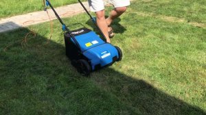 Обзор на вертикутер - Электрический скарификатор-аэратор Hyundai SCE 3220