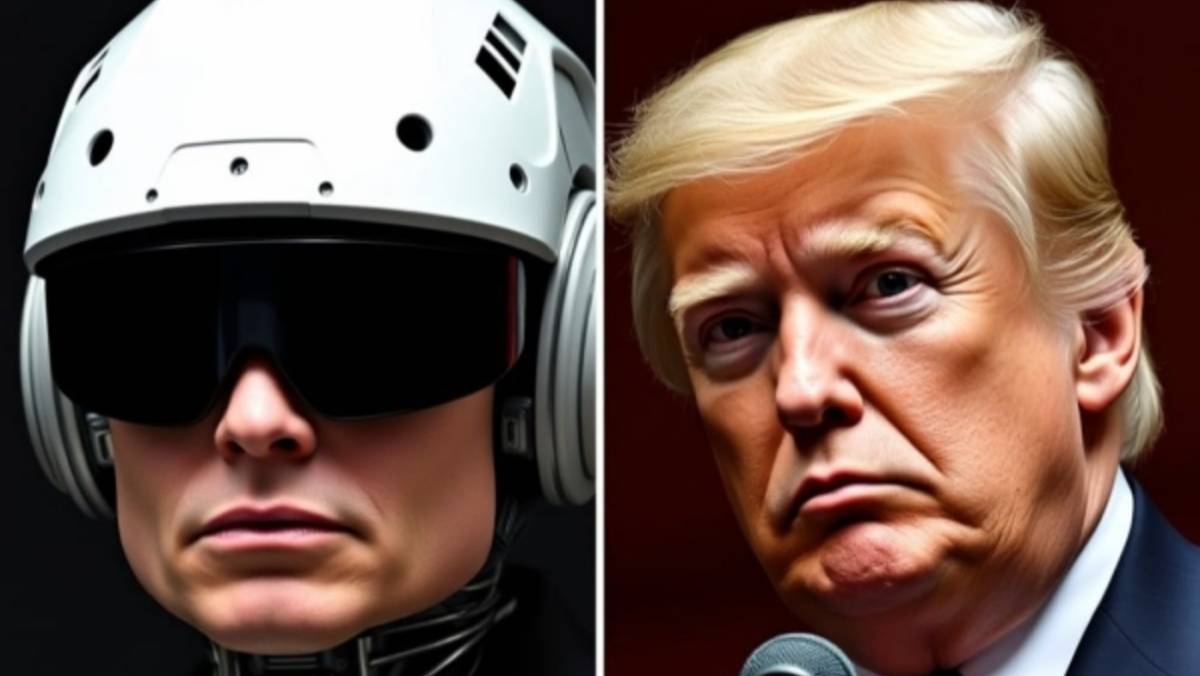 Нейросеть и Дональд Трамп смотреть онлайн