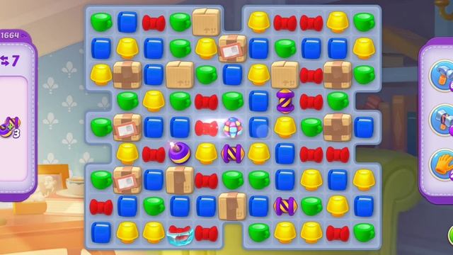 Homescapes Walkthrough Level 1664 \ Прохождение Homescapes уровень 1664