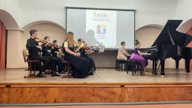 Фоглер. В. Моисеева класс преп. О.В. Сергеевой, ансамбль скрипачей 