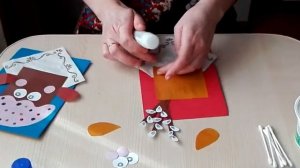 Аппликация «Пасхальный кулич»