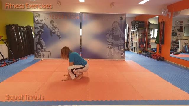 Unit 2 11 FITNESS and STRENGTH Squat Thrusts смотреть онлайн
