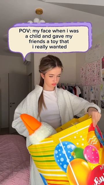 my face when i was a child and gave my friends a toy that i really wanted #supersofi смотреть онлайн