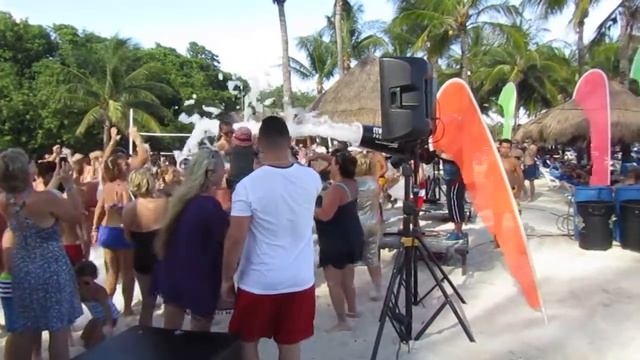 The Grand Riviera Princess Hotel. Mexico 2017. ( Beach Party ) смотреть онлайн