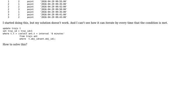Databases: Can I iterate a value depending if the previous is what I want? смотреть онлайн