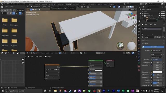Set Up for Texture Painting QUICK TIP - Blender Tutorial смотреть онлайн