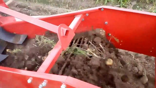 Картофелекопалка WIRAX+GRASSHOPPER G-20B смотреть онлайн