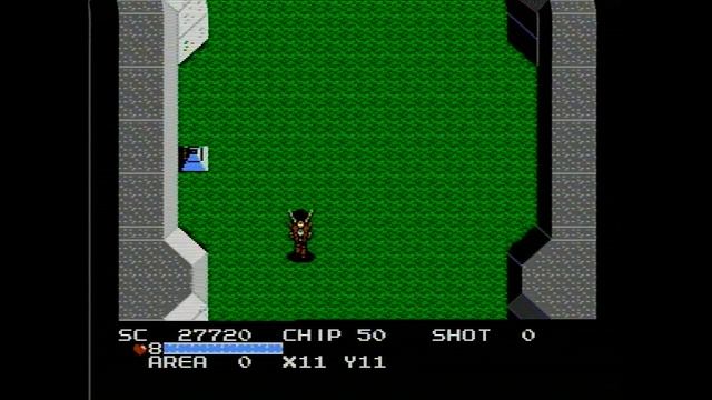 Guardic Gaiden / Guardian Legend   NES Famicom Gameplay