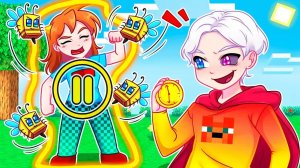 😨 Майнкрафт но Я ОСТАНОВИЛ ВРЕМЯ и Затроллил Девушку!