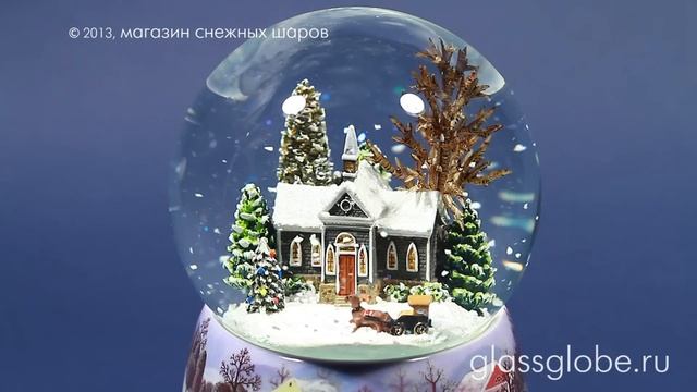 Снежный шар "Усадьба" смотреть онлайн