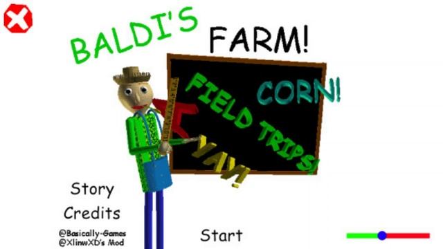 Baldi's Farm! (First Exit Version) смотреть онлайн