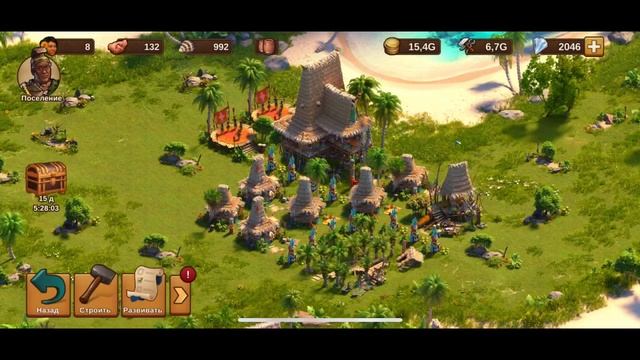 FoE. Прохождение культурного поселения Полинезия. Часть 2 смотреть онлайн