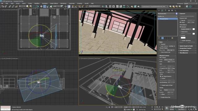 66 - Вращение в пространстве координат Gimbal в 3ds Max 2025 смотреть онлайн