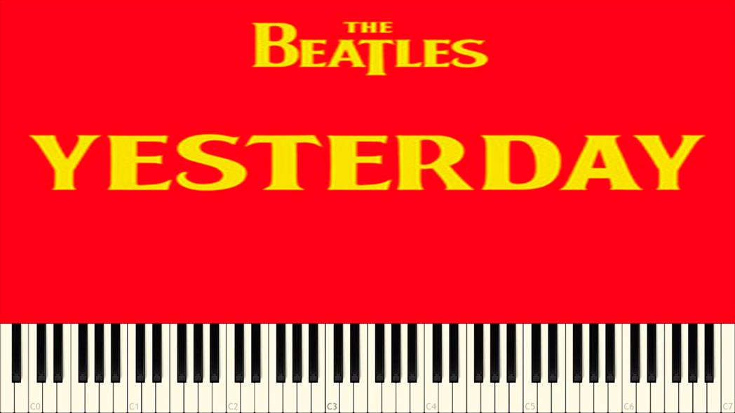 Beatles - Yesterday. Разбор Мелодии (Tutorial)