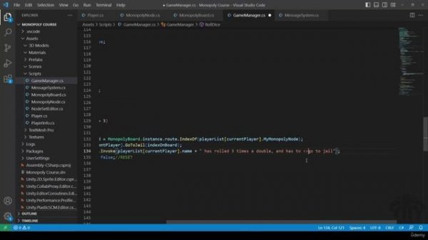 Unity Game Tutorial Monopoly 3D - Board Game3