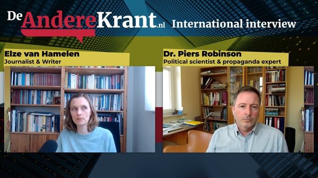 “There is so much propaganda that democracy no longer works” | Interview Dr. Piers Robinson смотреть онлайн