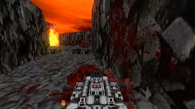 Doom the Way id Did – Lost Episodes | E4M4: Phlegethon [Brutal Doom v21 RC2b] смотреть онлайн