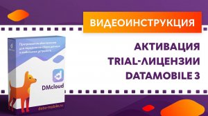 DataMobile 3: Активация TRIAL-лицензии DataMobile 3