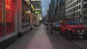 🇨🇦 Ванкувер, Канада - Сумеречная вечерняя прогулка по центру Ванкувера