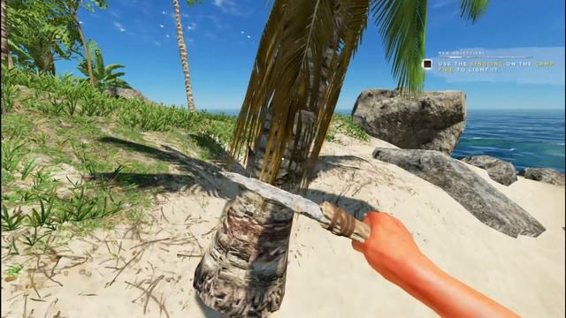НАЧАЛО ВЫЖИВАЛКИ В STRANDED DEEP #1 смотреть онлайн