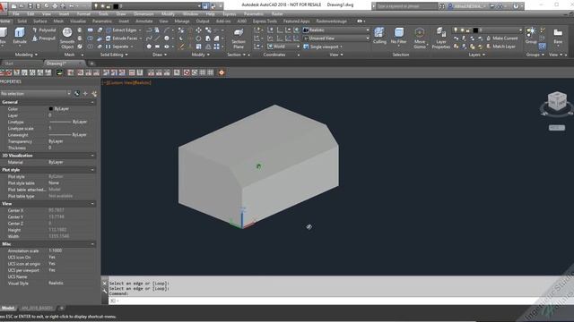 ACADsupp Box Fillet And Chamfer 2018 смотреть онлайн