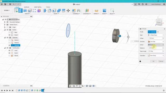 Autodesk Fusion 360 Tutorial 1 смотреть онлайн