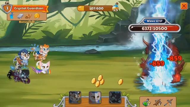 Castle Cats- Anniversary Event 2021 (Event Story #8- Crystal Guardian) смотреть онлайн