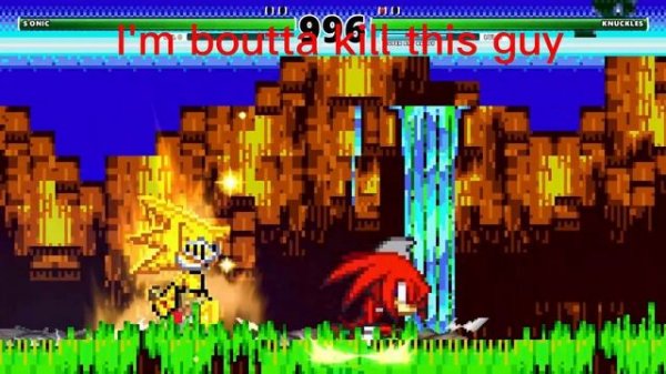 Sonic Mugen but I can only be one form!! playing Sonic Battle Rematch 0.2 (Part 3)