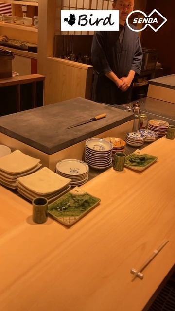 【飲食店へ突撃‼️】和モダンなまな板台と黒まな板を解説‼️ #飲食店開業 #飲食店経営 #厨房 #店舗紹介