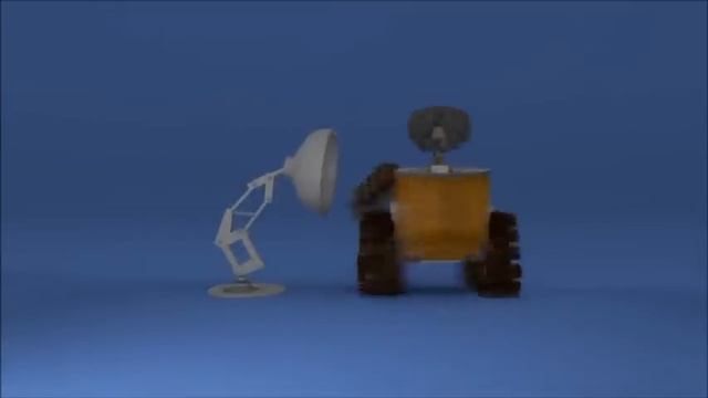 Wall E et Luxo.Jr / 3D animation смотреть онлайн