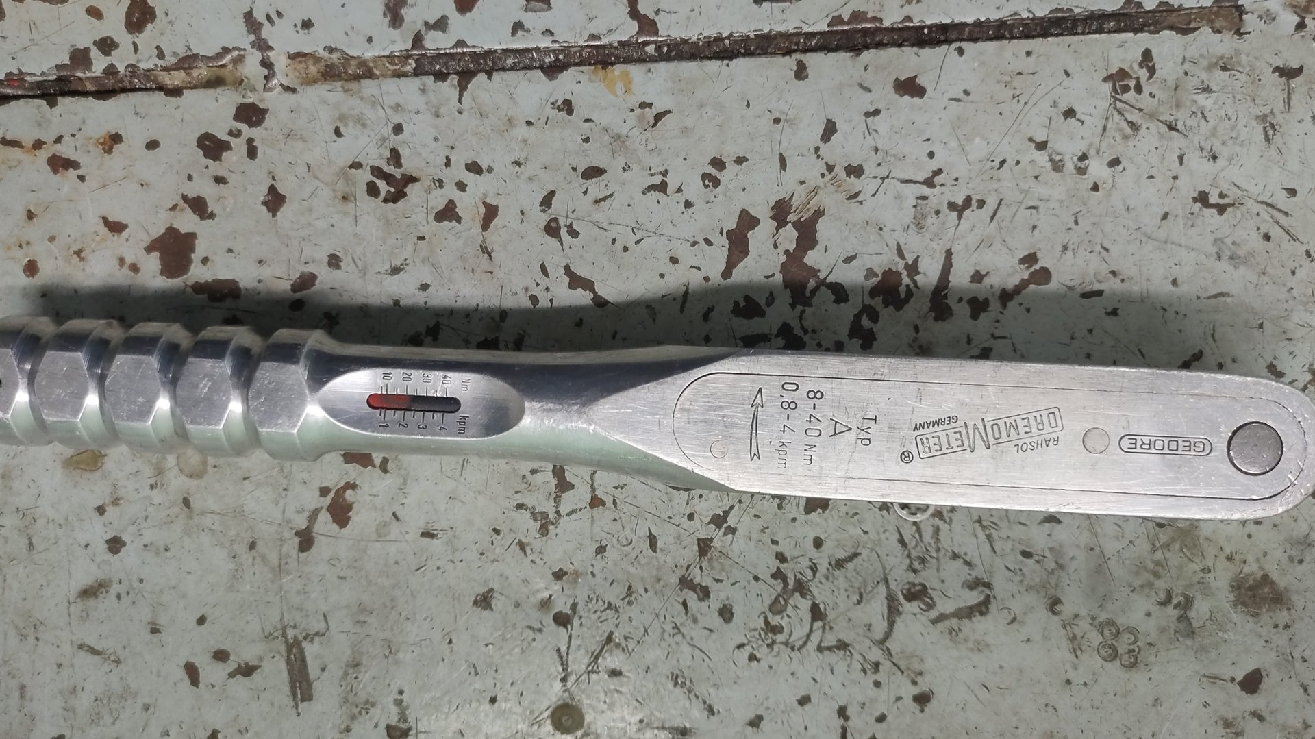 Gedore  Динамометрический ключ DREMOMETER A 8-40 Нм регулировка