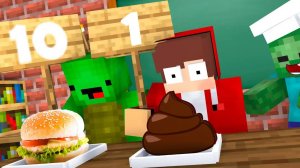 Кулинарная битва Джей Джей и Майки - Анимация для Майнкрафта 2 часть