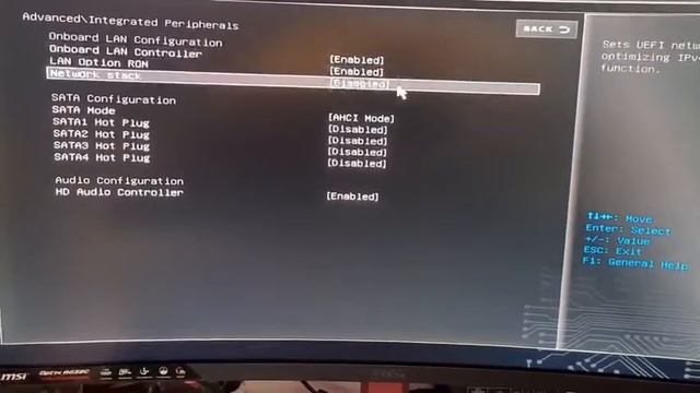 msi B450M lan option Rom boot Diskless смотреть онлайн