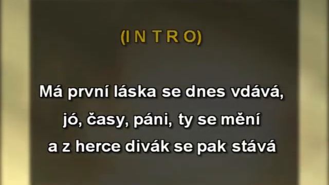 Má první láska se dnes vdává - Karel Gott, DEMO, ukázka Karaoke, instrumental z www.svetkaraoke.cz смотреть онлайн