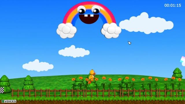fnaf world rainbow minigame el chip unlocked смотреть онлайн