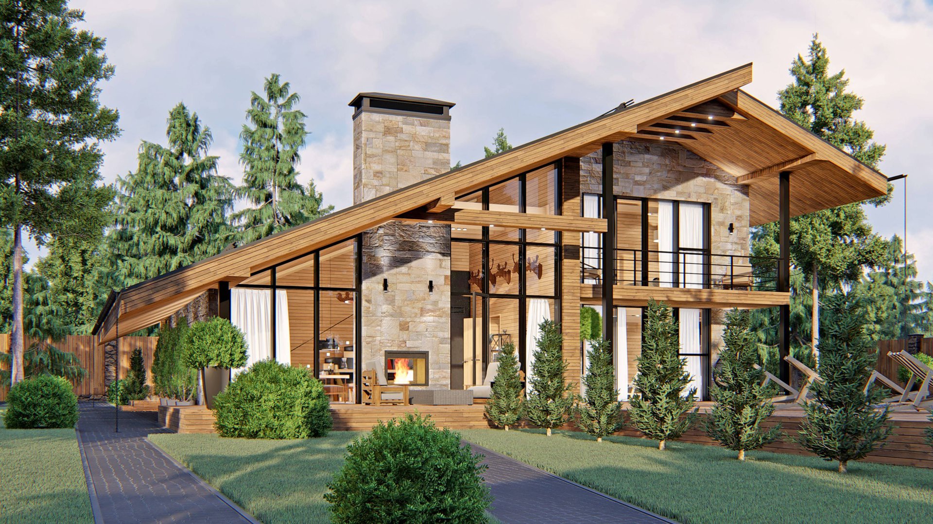 Современное шале