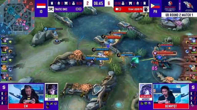 GAME2: Fnatic Onic Vs Liquid Echo - PlayOFF - 2024 ESL Snapdragon Mobile Challenge Finals MLBB