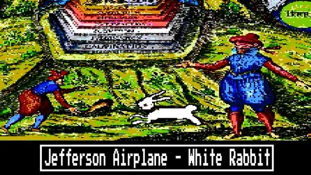 Jefferson Airplane - White Rabbit (8 Bit Raxlen Slice Chiptune Remix) смотреть онлайн