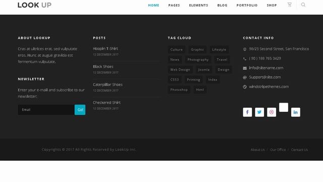 LookUp - Responsive Multi-Purpose Joomla Theme With Page Builder | Themeforest Templates смотреть онлайн