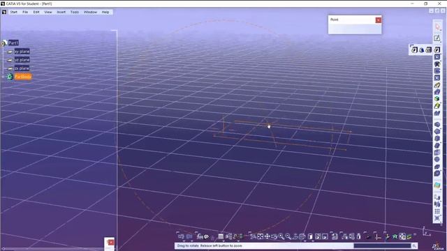 Catia How To Extrude смотреть онлайн