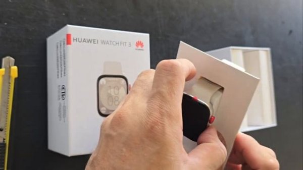 Huawei Watch Fit3 White Moon