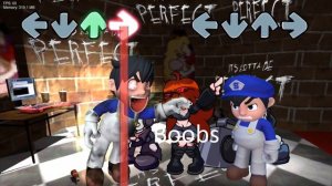 Friday Night Funkin' Perfectin' SMG4 Vs. Agent Girlfriend (FNF Mod/Hard/Mario/SMG4)
