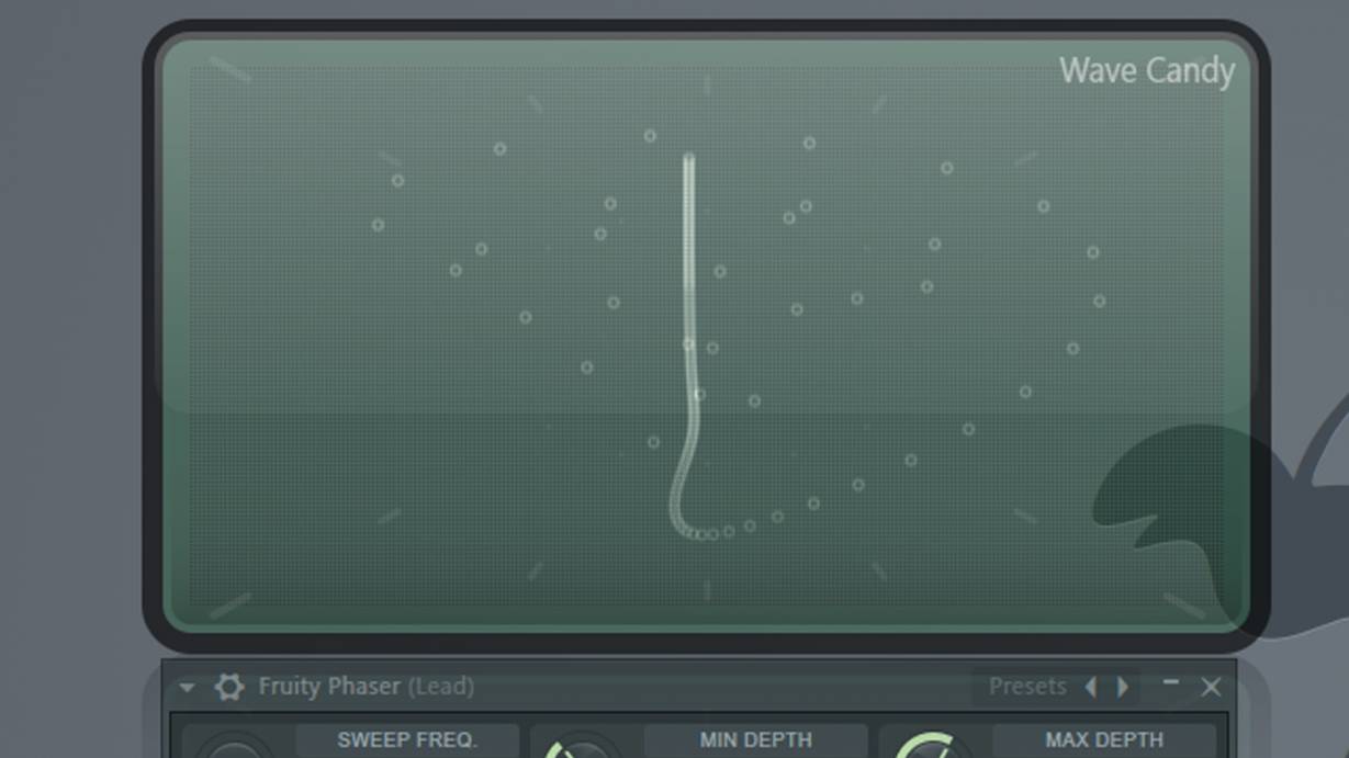 Стереорасширение с Fruity Phaser без эффекта Фейзера