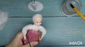 Ватный сарафан с рюшами для ватной девочки. Часть 2