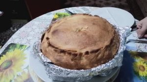 Как Правильно Кушать Мясной Пирог Курник! Рецепт Пирога Под Видео!