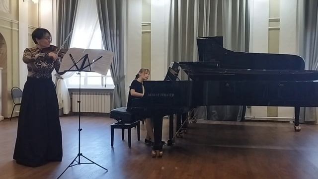 Ф. Крейслер.Прелюдия - аллегро в стиле Пуньяни, Мязговская М.В.(скрипка), Сергеева А.(фортепиано) смотреть онлайн